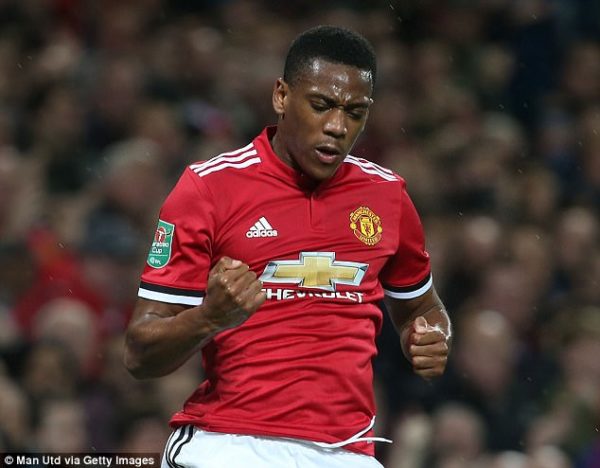 Martial Sukses Jalankan Formasi Mourinho Dengan Baik